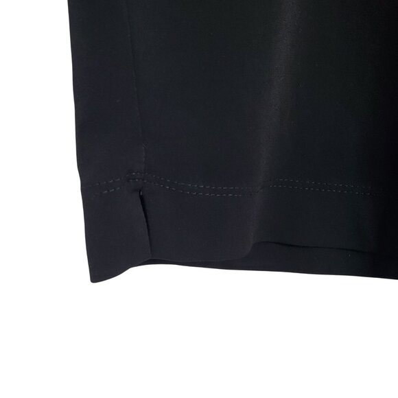 Susan Graver Sz XL Pants Pull On Cropped Liquid Knit Pockets Stretch Minimalist - Picture 4 of 7